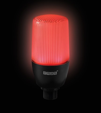 IF Serisi Çok Renkli 12V AC/DC Sabit Anahtar Kontrollü M22 Vidalı  LED İkaz 55mm